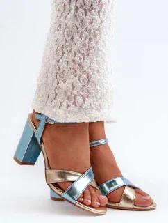 Sandály na podpatku model 198681 Step in style