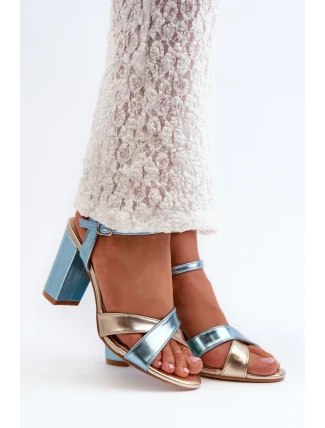 Sandály na podpatku model 198681 Step in style Sandály na podpatku model 198681 Step in style