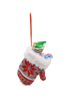 DÁRKOVÁ VISAČKA 12CM ŠEDÁ