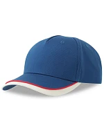 Atlantis Headwear Kid Star-S Dětská 5 panelová kšiltovka 33.0249 royal/white