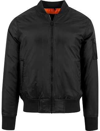 Build your Brand BY 030 Bunda Bomber 56.0030 black Build your Brand BY 030 Bunda Bomber 56.0030 black