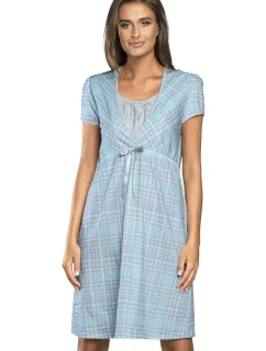 Italská móda Mitali v plné délce barva:modrá