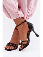Sandály na podpatku  model 226512 Step in style