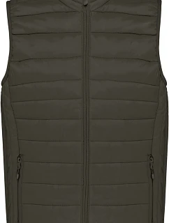 Kariban K 6113 Pánská lehká vesta 20.6113 dark khaki