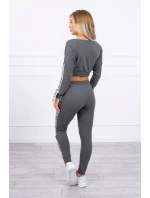 Sada s ozdobnými pásky grafitová melanž Sada s ozdobnými pásky grafitová melanž