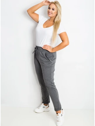 Tepláky RV DR 4765.52 tmavě šedá