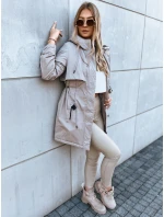 Dámská přechodná bunda parka STARK STYLE šedá FashionStreet TY3857