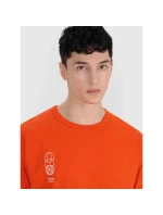 Pánské tričko oversize s potiskem 4F 4FRSS25TTSHM2652-70S pánské Pánské tričko oversize s potiskem 4F 4FRSS25TTSHM2652-70S pánské