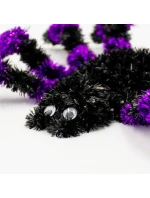 DEKORATIVNÍ FIGURKA HALLOWEEN PAVOUK FIALOVÁ