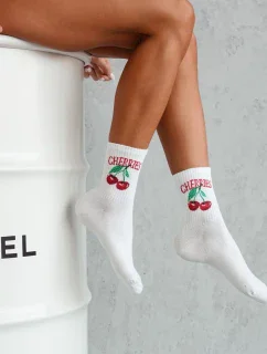 DÁMSKÉ PONOŽKY TŘEŠNĚ 0200.163