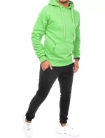FashionStreet pánská zeleno-černá tepláková souprava AX0646
