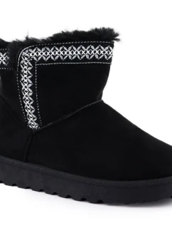 Dámské sněhule semišové černé Potocki 06303