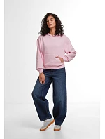 Build your Brand BY 444 Dámská oversize mikina s kapucí "Loose Fit" 56.0444 heather grey