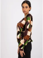 Halenka DHJ BZ 6550.74P hnědá Halenka DHJ BZ 6550.74P hnědá