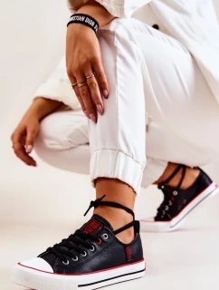 Leather Sneakers BIG STAR JJ274129 Black