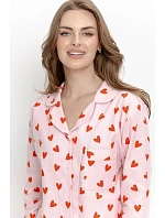 Pyžamo Taro 3628 Sorella, dlouhé rukávy, velikosti S–XL, rozepínací