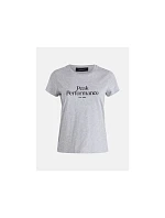 Tričko Peak Performance W Original Tee šedé Tričko Peak Performance W Original Tee šedé