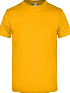 Daiber JN 02 Tričko z těžké bavlny 02.0002 gold yellow