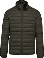 Kariban K 6120 Lehká pánská prošívaná bunda 20.6120 dark khaki Kariban K 6120 Lehká pánská prošívaná bunda 20.6120 dark khaki