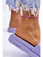 Dámské pantofle Big Star LL274431 Světle fialová Dámské pantofle Big Star LL274431 Světle fialová