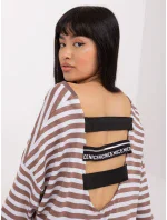 Tunika EM TU 890.13 bílo-hnědá