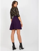 Šaty LK SK 506582.04P tmavě fialové