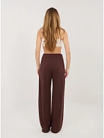 RV DR tepláky A1239.98 tmavě hnědé