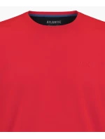 Pánské tričko s krátkým rukávem ATLANTIC - světle červené Pánské tričko s krátkým rukávem ATLANTIC - světle červené