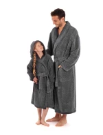 Pánský župan Athena 2116 antracit - Vestis Pánský župan Athena 2116 antracit - Vestis