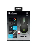 DEFENDER BEZDRÁTOVÁ MYŠ DEMON GM-534 RF 3200DPI 6P 52534