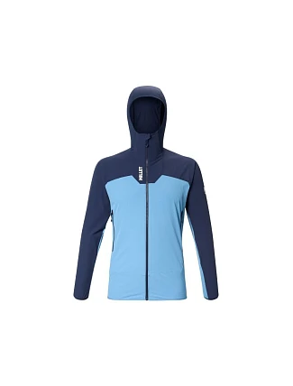 Pánská bunda MILLET Kamet Xcs Light Hoodie M, modrá