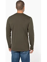 Kariban K 358 Pánské tričko do V s dl. rukávem 20.K358 black Kariban K 358 Pánské tričko do V s dl. rukávem 20.K358 black