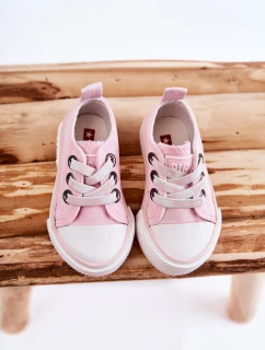 Dětské látkové tenisky BIG STAR KK374052 Růžová