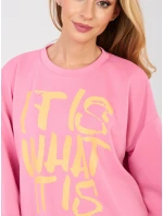 Mikina IT BL 22183.27P růžová Mikina IT BL 22183.27P růžová