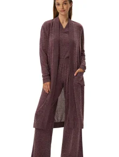 Dámský župan 41948 Fudge violet - HENDERSON