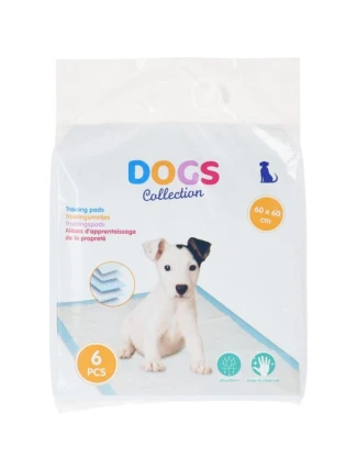DOGS COLLECTION DOGS HIGHLY HYGIENIC TRAINING LAYER 60x60CM 6 PACKS
