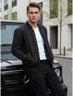 Pánská bunda bomber černá FashionStreet TX4423