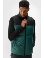 Pánský Péřový Bezrukávník 4F Zelená 4FWAW24TVJAM147-40S