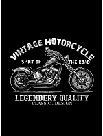 Pánské tričko s potiskem SPIRIT OF THE ROAD NX057R