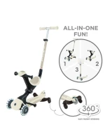 Koloběžka GO-UP DELUXE LIGHTS ECOLOGIC 360 se sedadlem (697-566)