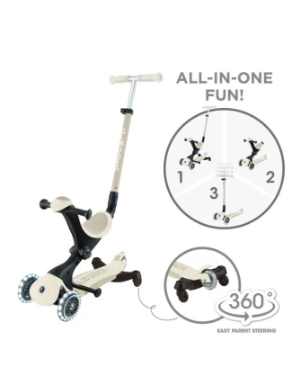 Koloběžka GO-UP DELUXE LIGHTS ECOLOGIC 360 se sedadlem (697-566)