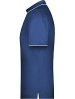 Daiber JN 728 Pánské piqué polo s kontrastní légou 02.0728 navy/white Daiber JN 728 Pánské piqué polo s kontrastní légou 02.0728 navy/white