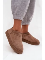 Dámské sněhule s teplou podšívkou tmavě šedé Serenne