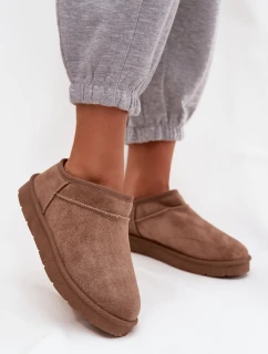 Dámské sněhule s teplou podšívkou tmavě šedé Serenne