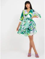 Šaty DHJ SK 0997 2.34X zelená Šaty DHJ SK 0997 2.34X zelená