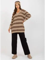 Dámský svetr LC SW 8030 tmavě lila