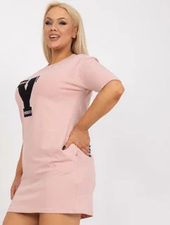 Šaty RV SK 7782.10x světle růžová