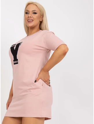 Šaty RV SK 7782.10x světle růžová