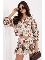 Kraťasy s sukňovou dolní částí model 226631 Italy Moda