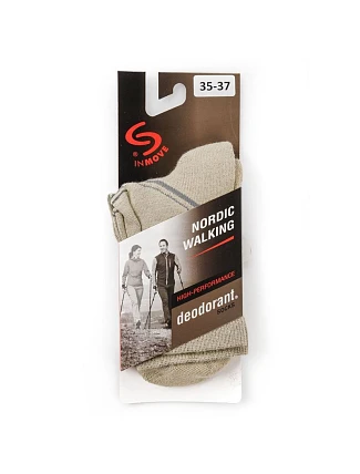NORDIC WALKING SOCKS DEODRANT béžové NORDIC WALKING SOCKS DEODRANT béžové